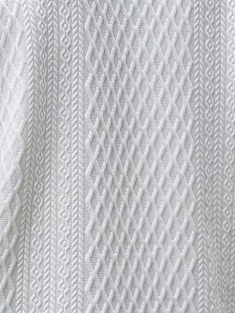 Mens V Neck Polo Jacquard Pattern