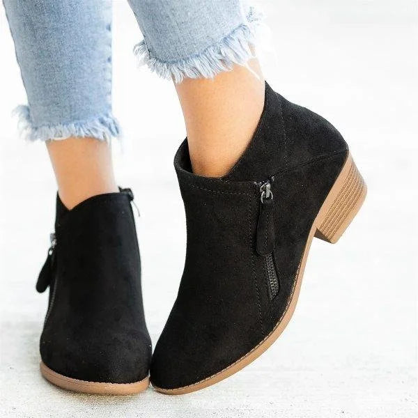 Orthopedic Boots Arch Support Side Zip Comfort Women's
