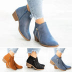 Orthopedic Boots Arch Support Side Zip Comfort Women's