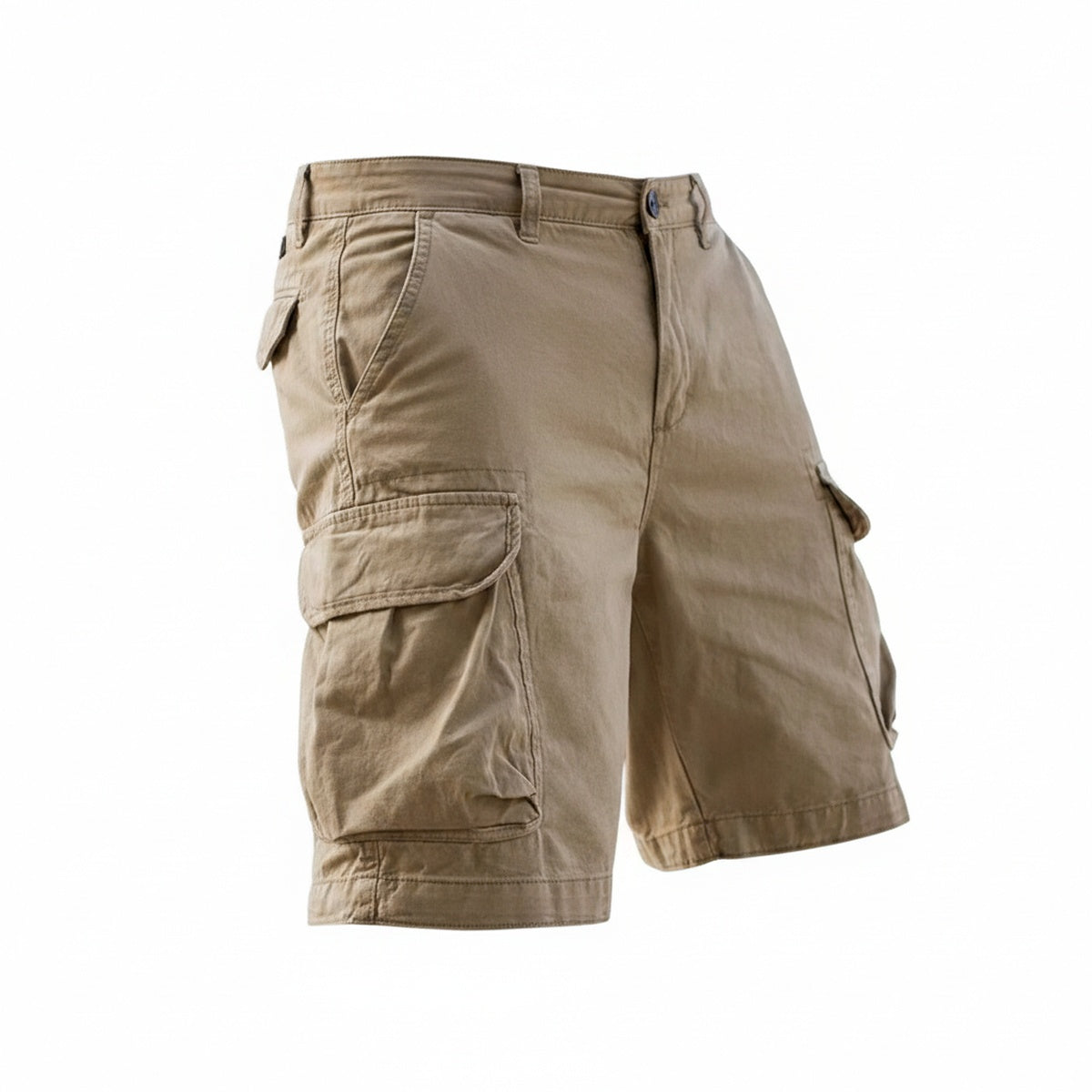 Mens Cargo Shorts Regular Fit Multi Pocket Three Color