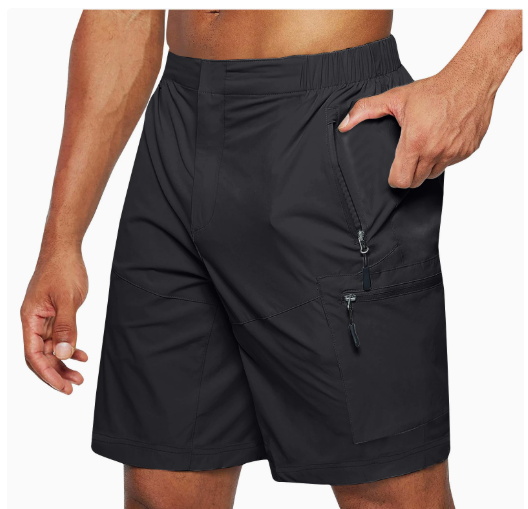 Mens Training Shorts Elastic Waist Five Color