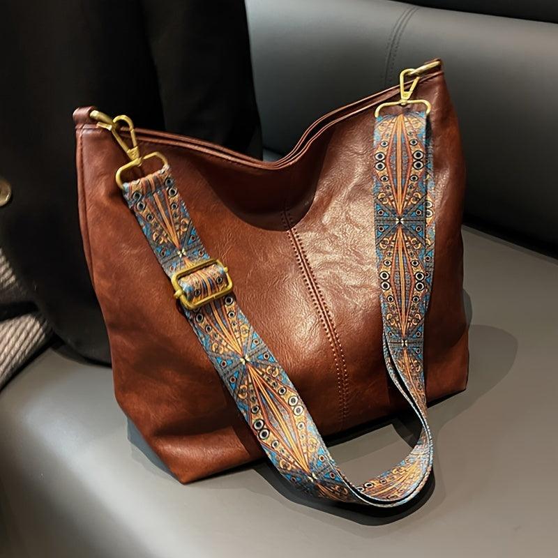 Fashion Bag Patterned Strap