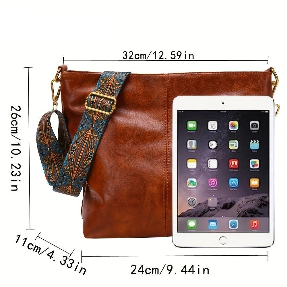 Fashion Bag Patterned Strap