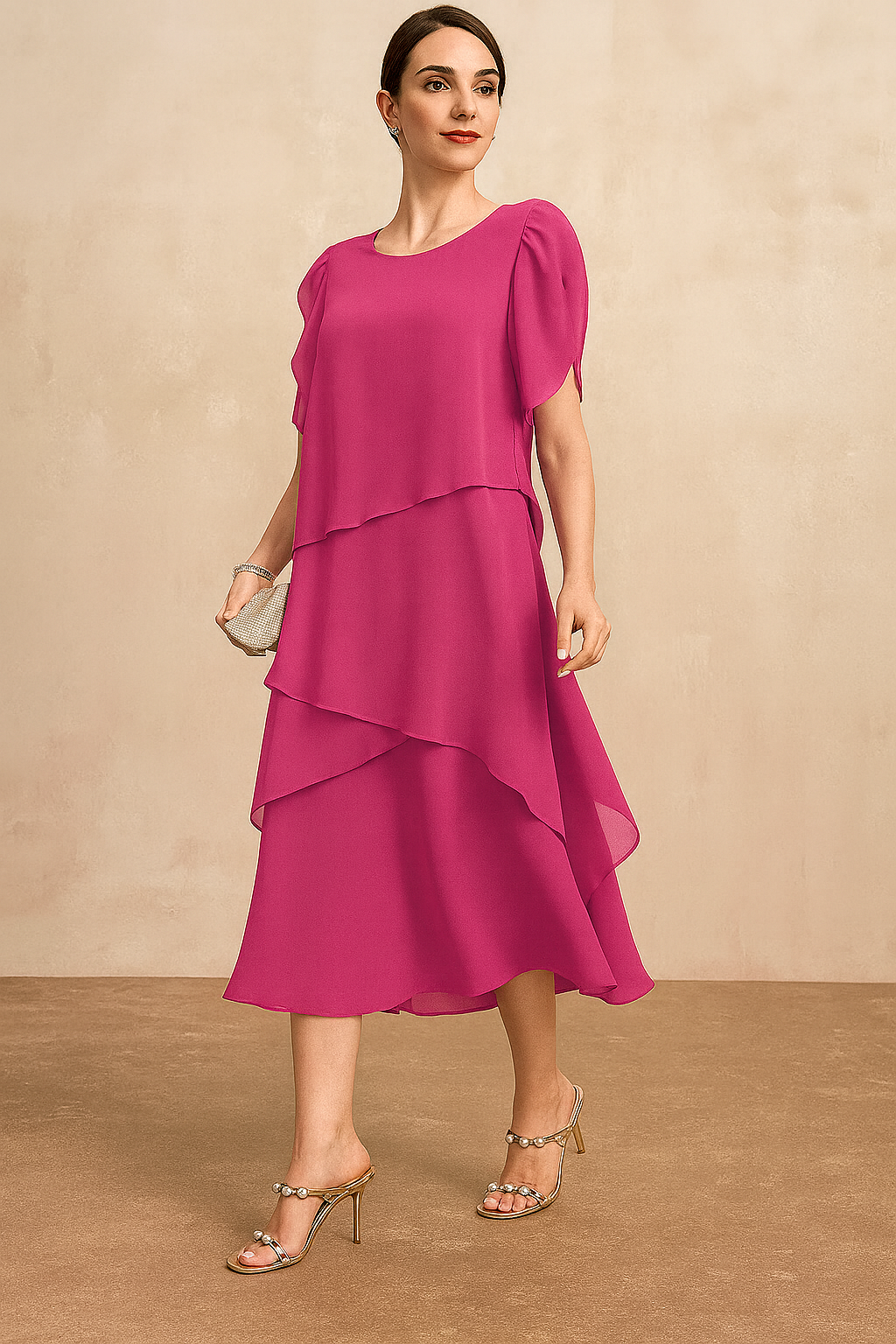 Chiffon Dress Flowy