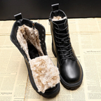Leather Winter Boots Durable Timeless Everyday Women's