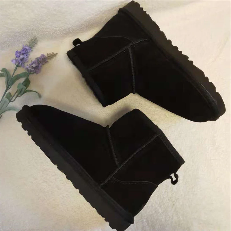 Women's Ankle Snow Boots Winter Lined Comfort Warm