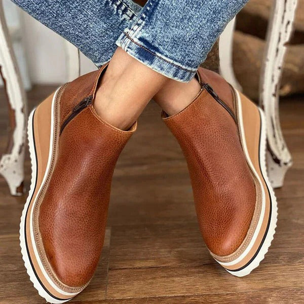 Women's Low Ankle Boots Versatile Elegant Everyday Comfort