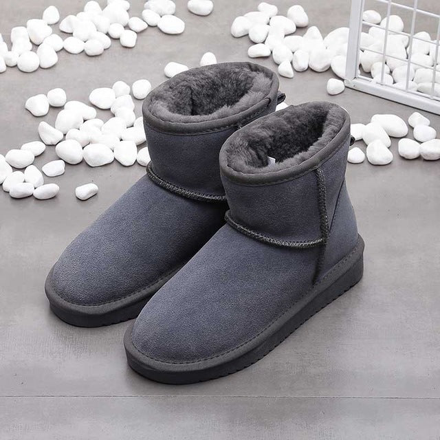 Women's Ankle Snow Boots Winter Lined Comfort Warm