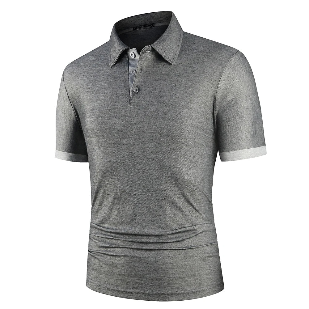Mens Classic Summer Polo Color Block