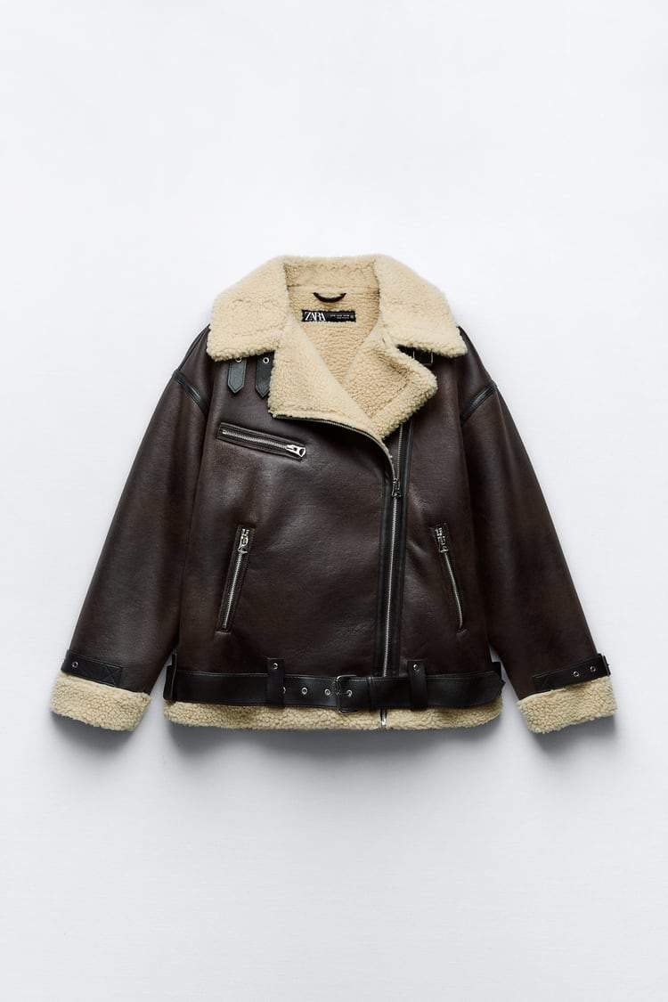 Women's Jacket Lapel Faux Material Water Repellent Elegant