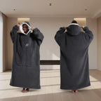 Oversized Fleece Hoodie Plush Soft Hooded Pullover Unisex