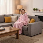 Oversized Fleece Hoodie Plush Soft Hooded Pullover Unisex