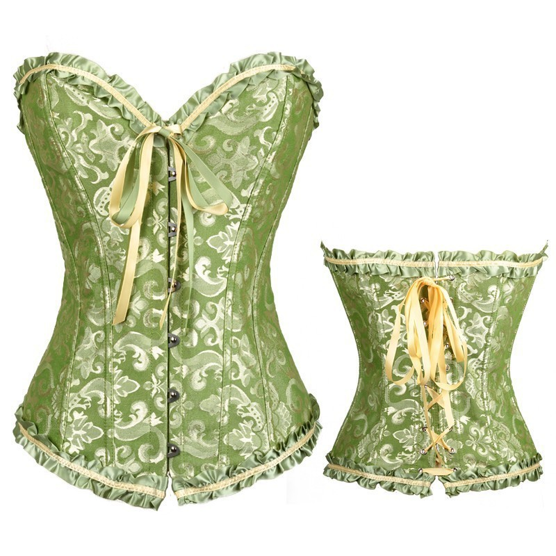 Womens Lace Corset Top Off Shoulder