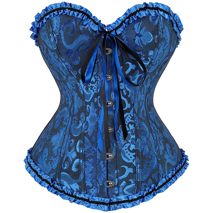 Womens Lace Corset Top Off Shoulder