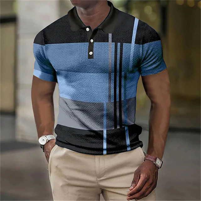 Mens Comfortable Polo Shirt Five Color