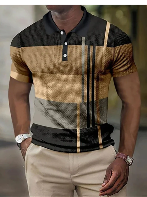 Mens Comfortable Polo Shirt Five Color