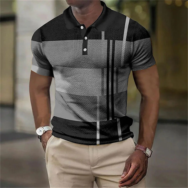 Mens Comfortable Polo Shirt Five Color