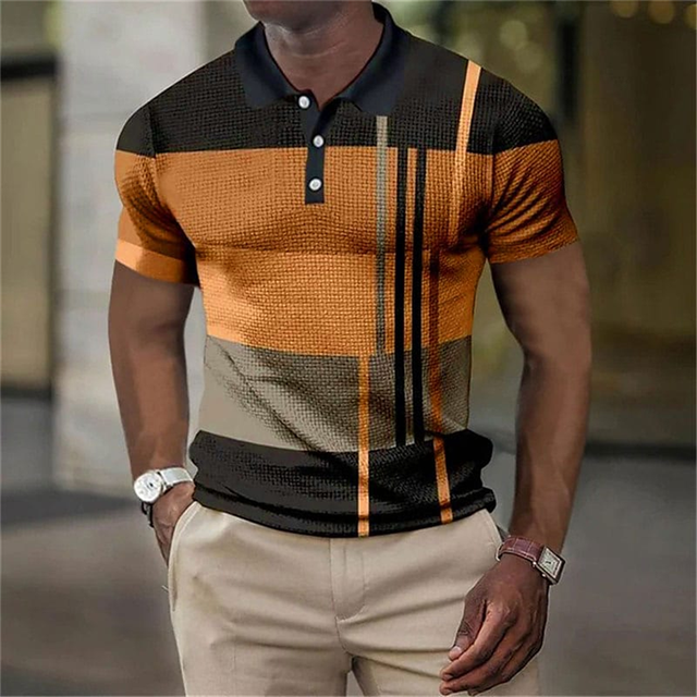 Mens Comfortable Polo Shirt Five Color