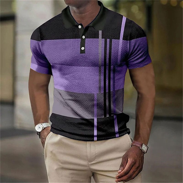 Mens Comfortable Polo Shirt Five Color