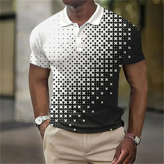 Mens Comfortable Polo Shirt Five Color