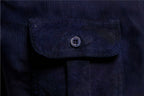 Men's Shirt With Long Sleeves And Chest Pockets