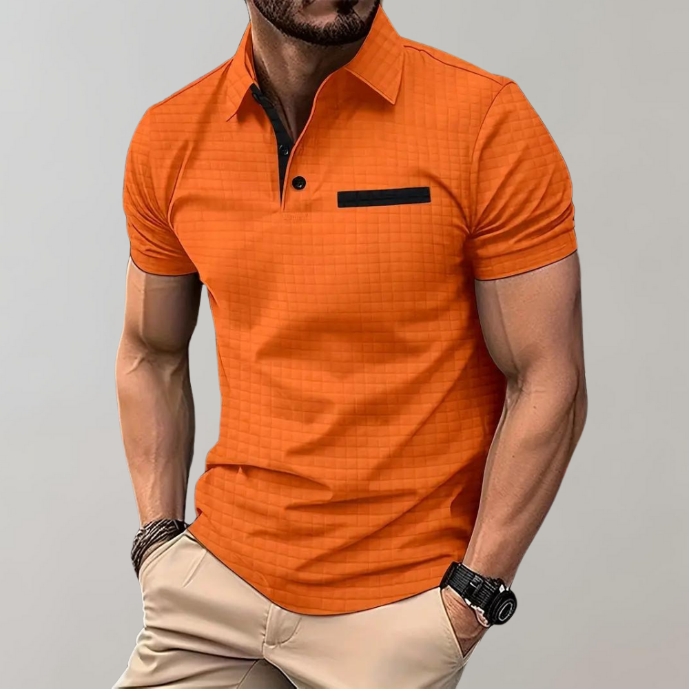 Mens Classic Polo Shirt Five Color