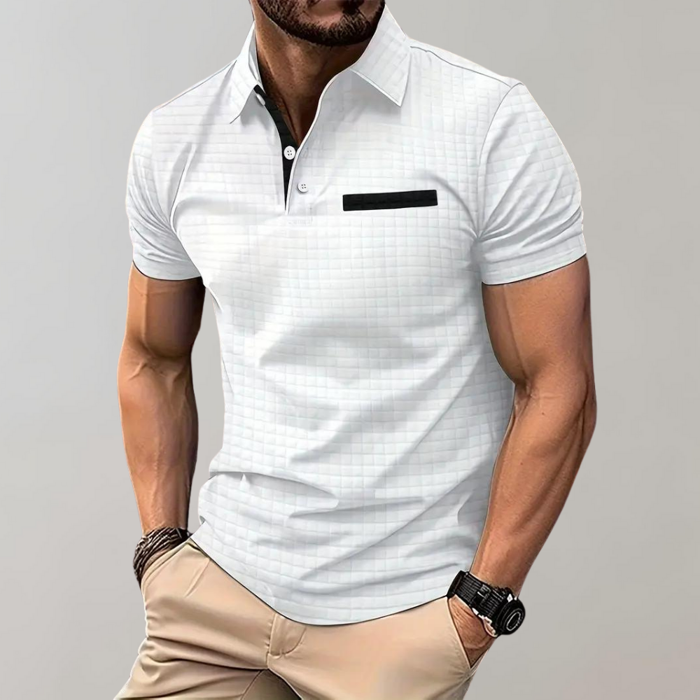 Mens Classic Polo Shirt Five Color
