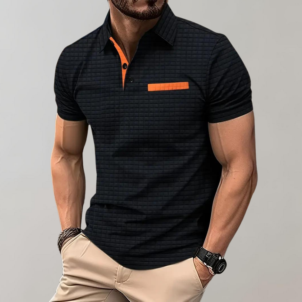 Mens Classic Polo Shirt Five Color