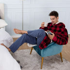 Wearable Hooded Blanket Fleece Oversized Front Pocket Unisex