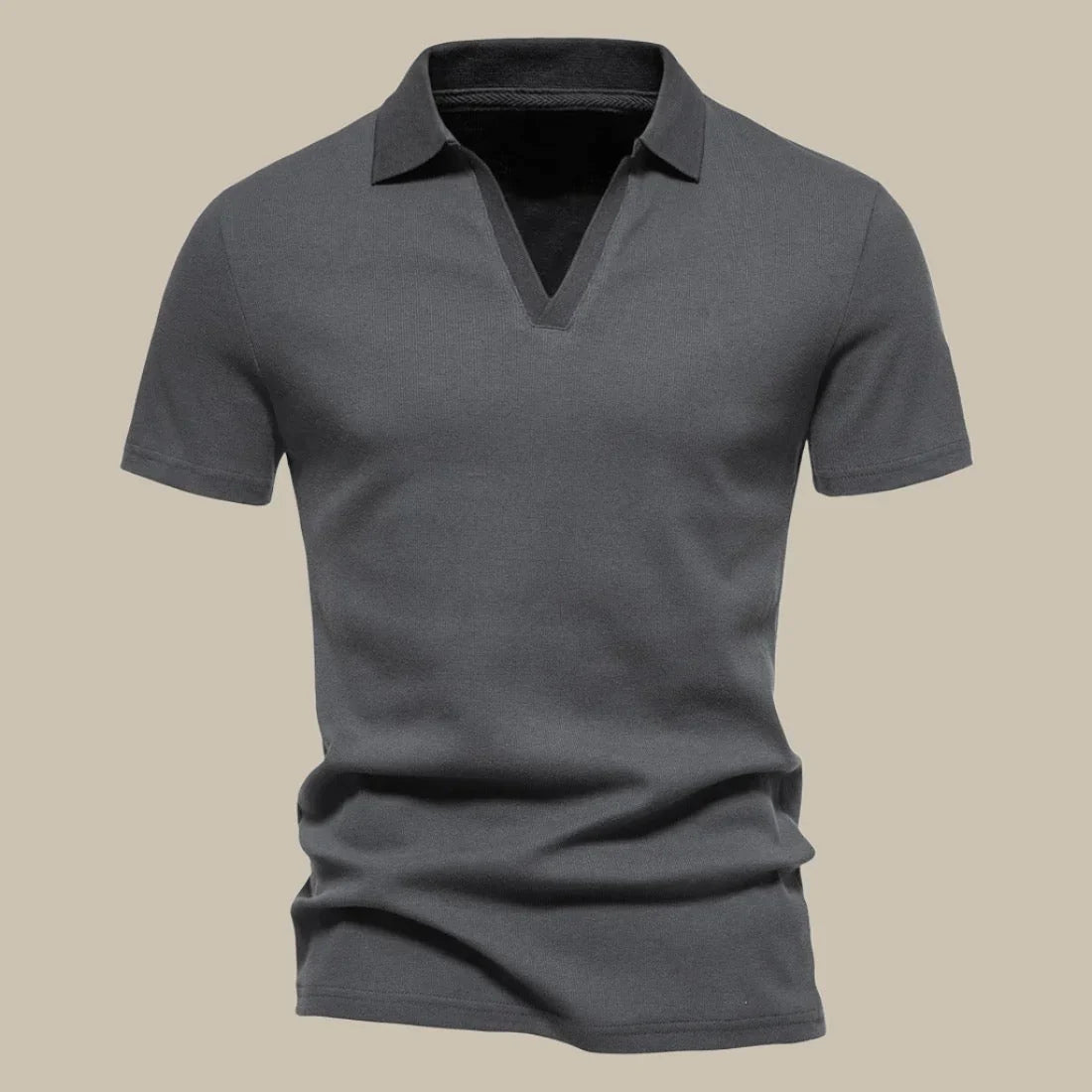 Merino Wool Polo Shirt Short Sleeve Breathable
