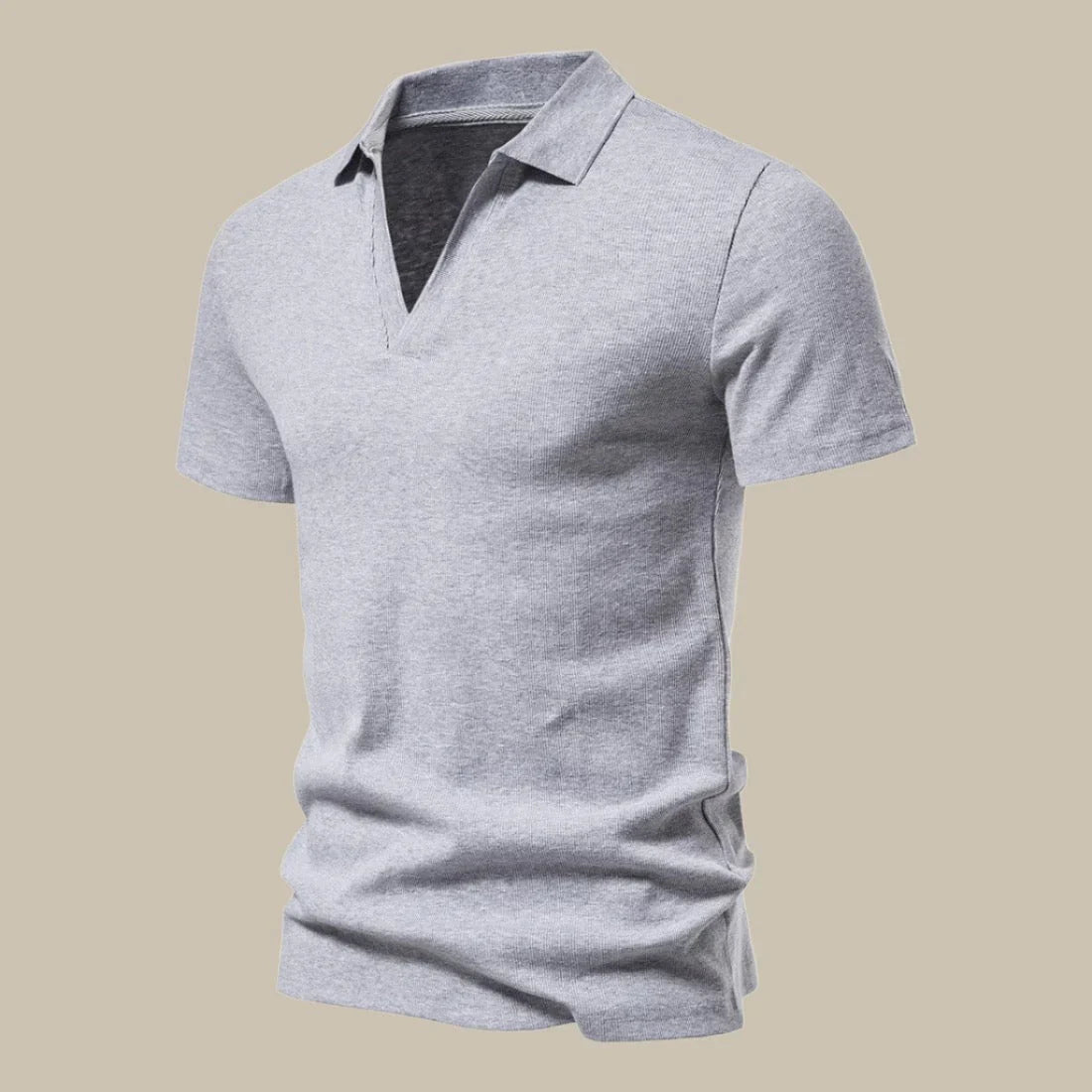 Merino Wool Polo Shirt Short Sleeve Breathable