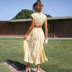 Halter Neck Summer Dress Flowy