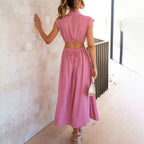 Halter Neck Summer Dress Flowy