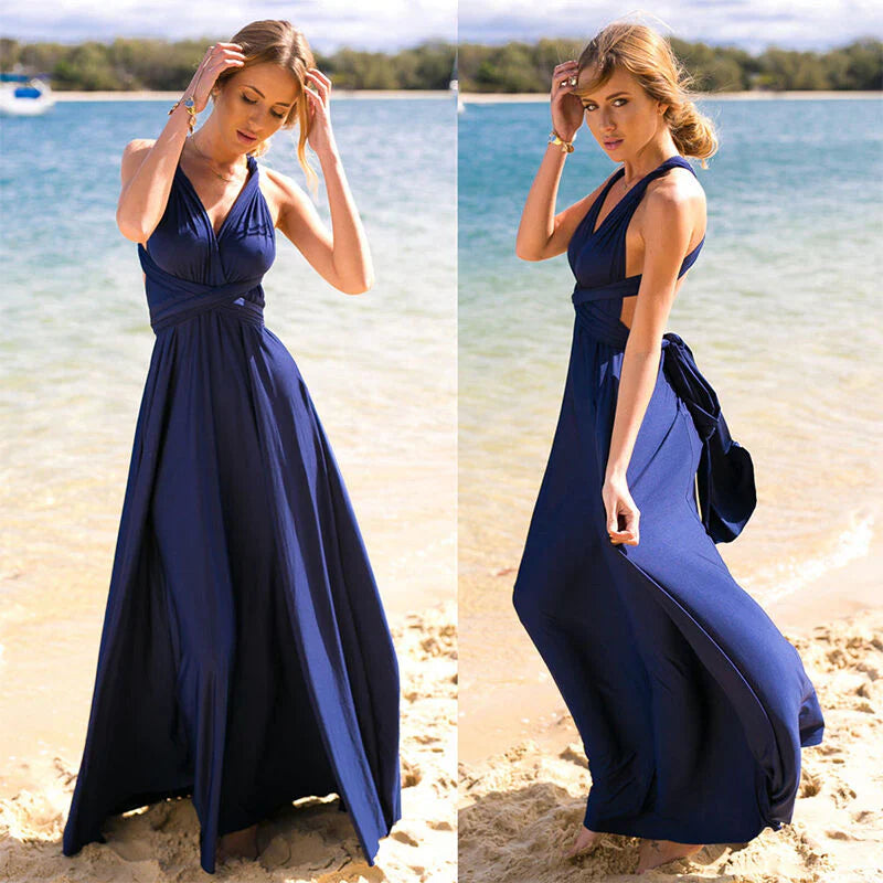 Multiway Infinity Maxi Dress Convertible Bridesmaid Wedding Guest