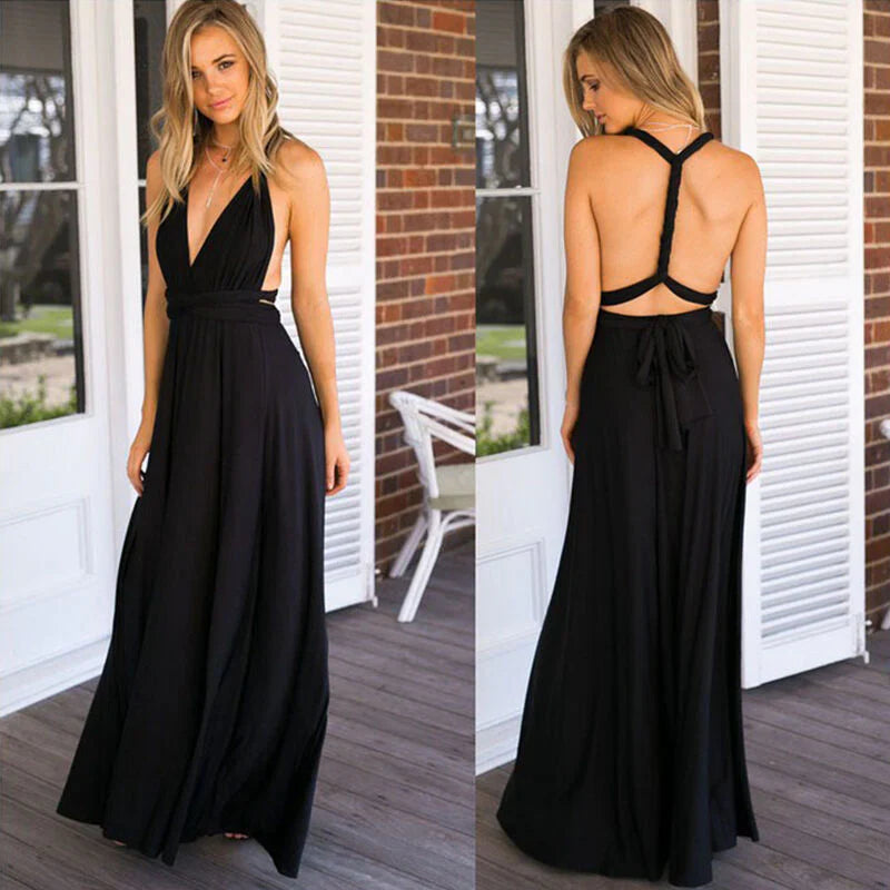 Multiway Infinity Maxi Dress Convertible Bridesmaid Wedding Guest