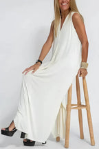 Long Dress Cardigan Set