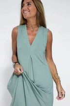 Long Dress Cardigan Set